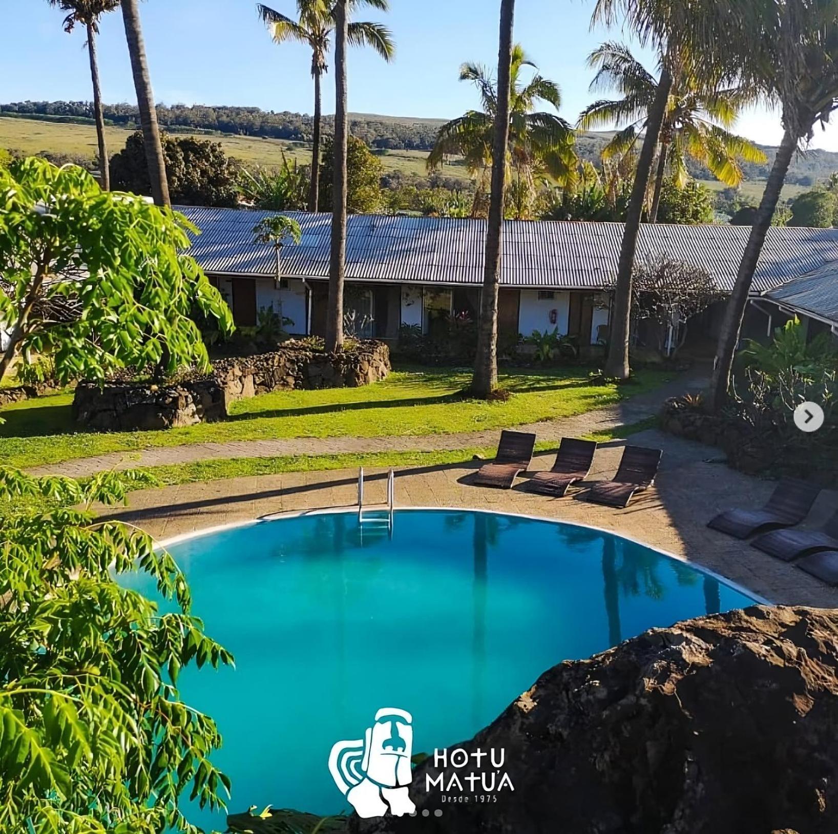 Hotel Hotu Matua By Ei Hanga Roa Bagian luar foto